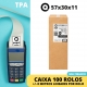 Caixa 100 Rolos Térmicos  57X30X11- TPA (MULTIBANCO)