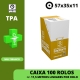 Caixa 100 Rolos Térmicos 57X35X11 - TPA (MULTIBANCO) - FARMÁCIAS