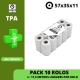 PACK 10 ROLOS  57x35x11 - TPA (MULTIBANCO) - FARMÁCIAS