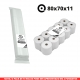 PACK 10 ROLOS TÉRMICOS 80x70x11  - (POS - TALÕES / RECIBOS VENDA)