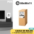 CAIXA 50 ROLOS TÉRMICOS 80X80X11 - (POS - TALÕES / RECIBOS VENDA)