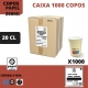 1000 COPOS PAPEL 200ML 