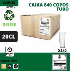 840 COPOS TUBO 200ML