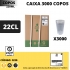 3000 Copos Plástico  220ML