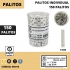 150 PALITOS EMB. INDIVIDUALMENTE (PALITEIRO REDONDO)