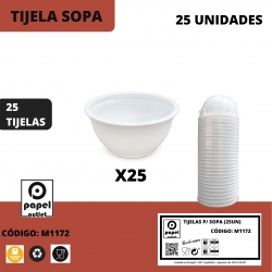 25 TIJELAS PARA SOPA