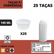 25 TAÇAS SOBREMESA  145ML