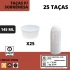 25 TAÇAS SOBREMESA  145ML