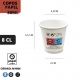50 COPOS CAFE PAPEL 80ML 