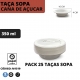 25 TAÇAS SOPA 350ML CANA-AÇUCAR