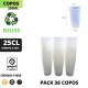 36 COPOS REUSE 250ML 