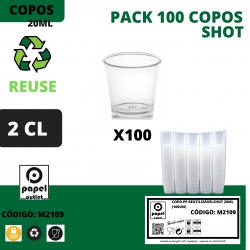 100 COPOS SHOT 20ML
