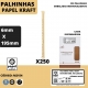 CAIXA 250 PALHINHAS PAPEL KRAFT 6X200MM (EMB. INDIVIDUALMENTE)