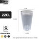 100 Copos Plásticos 220ML