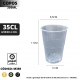 50 Copos Plásticos 350ML