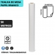 ROLO TOALHA MESA 1X50 METROS BRANCO