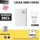 3000 Copos CERVEJA Plástico AF. 20 CL 