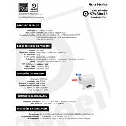 Rolo Térmico 57x30x11 (emb. 10 rolos)